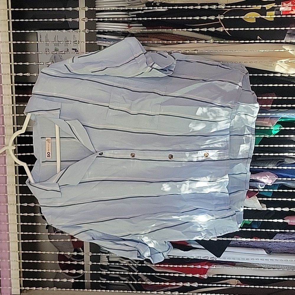 Cropped Button-Up